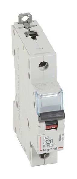 Автоматический выключатель DX³ 1P 20А (B) 16кА